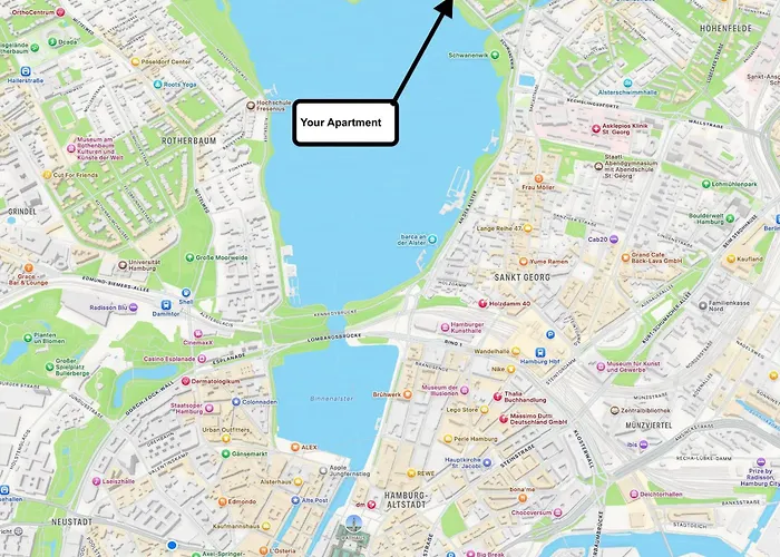 The Suites Alster Waterfront Family Apartments Hamburg
